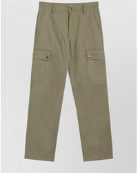 Burberry - Khaki Cargo Pants - Lyst