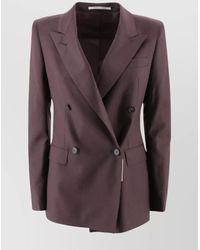 Tagliatore - Tailored Jacket With Back Vent And Flap Pockets - Lyst