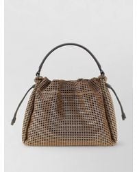 Brunello Cucinelli - Bucket Mellow Small Leather Handbag - Lyst