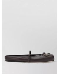 Gucci - Ballerina Shoes Square Toe Decorative Hardware - Lyst