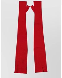 Dolce & Gabbana - Wool Knitted Fingerless Elbow-Length Gloves - Lyst