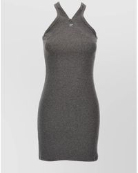 Courreges - Criss Cross 90's Mini Dress - Lyst