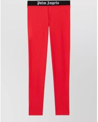 Palm Angels - Logo Sport Leggings Elastic Waistband Stretch - Lyst