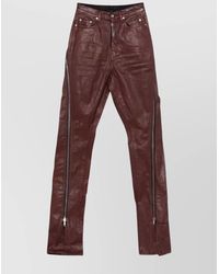 Rick Owens - Denim Flared Trousers - Lyst