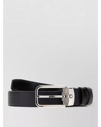 Montblanc - Leather Reversible Belt Adjustable Slim Design - Lyst
