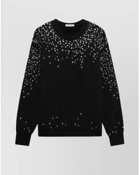 1989 STUDIO - Crystal-Embellished Crew-Neck Sweatshirt - Lyst