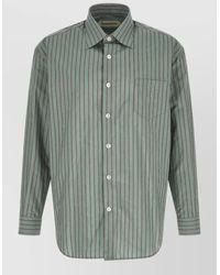 NAMACHEKO - Colt Long Sleeve Shirt Button Collar Pocket - Lyst