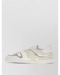 Dolce & Gabbana - Sneakers Suede Panels Rubber Sole - Lyst