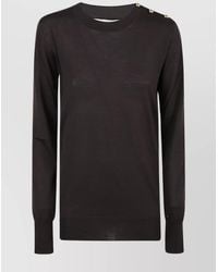 Stella McCartney - Ribbed Virgin Wool Sweater - Lyst