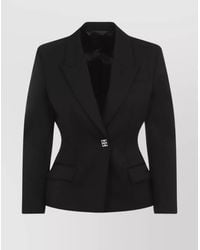 Givenchy - Virgin Wool Single-Breasted Blazer - Lyst