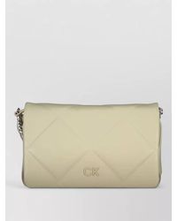 Calvin Klein - Quilted Clutch Bag - Lyst