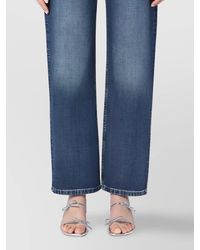 Marc Jacobs - Belt Loops Faded Effect Five-Pocket Style Trousers - Lyst