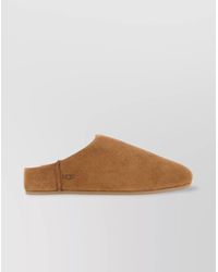 UGG - Leather Elea Slip-On Slippers - Lyst