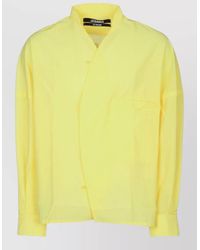 Jacquemus - Berlingot Shirt Jacket Long Sleeve Mandarin Collar - Lyst