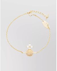 Vivienne Westwood - Chain Bracelets With Delicate Embellished Charm - Lyst