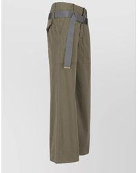 The Seafarer - Wide Leg Pants Belt Loops Pockets - Lyst