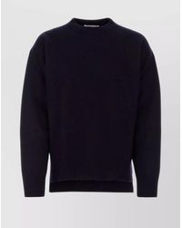 Jil Sander - Crew-Neck Wool Sweater - Lyst