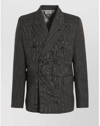 VTMNTS - Virgin Wool Double-Breasted Blazer - Lyst