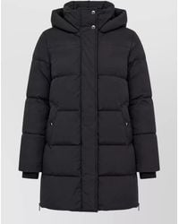 Woolrich - Quilted Long Down Parka Coat - Lyst