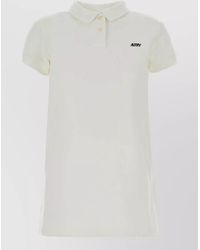 Autry - Cotton Dress Polo Collar Short Sleeves - Lyst