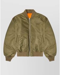 DIESEL - Reversible Bomber Jacket - Lyst