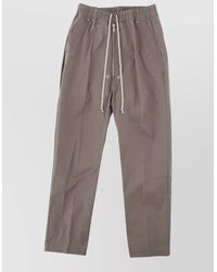 Rick Owens - Tailored Shorts Zipper Front And Back Pockets - Lyst