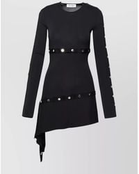The Attico - Mini Dress In Acetate Blend - Lyst