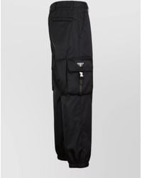 Prada - Pants Cargo Belt Loops Back Pockets - Lyst