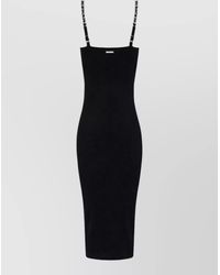 Michael Kors - Stretch Knit Slim-Fit Midi Dress - Lyst