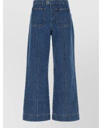 Soeur - Denim Wide-Leg Jeans - Lyst