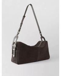 Pinko - Shoulder Bag Adjustable Strap Buckle Detail - Lyst
