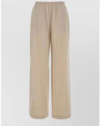 Max Mara - Jersey Destino Pant Wide Leg Silhouette - Lyst