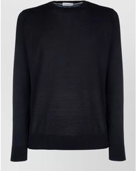 Paolo Pecora - Crew Neck Knitwear Long Sleeve Sweater - Lyst