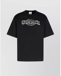 CASABLANCA - Organic Cotton Logo-Print Short-Sleeve T-Shirt - Lyst