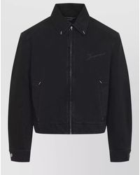 Jacquemus - Denim Cropped Jacket - Lyst