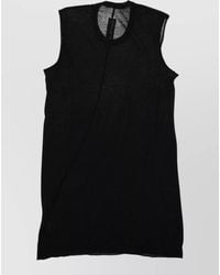 Rick Owens - Casual Sleeveless Round Neck Lightweight Shirt - Lyst