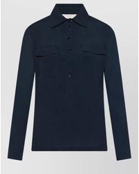 SEVENTY VENEZIA - Long-Sleeve Polo Shirt - Lyst