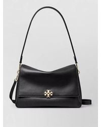 Tory Burch - Charlie Medium Leather Shoulder Flap Bag - Lyst