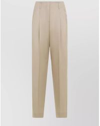 Golden Goose - Virgin Wool High-Rise Wide-Leg Trousers - Lyst