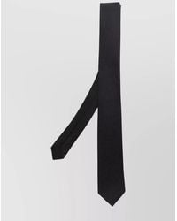 Saint Laurent - Silk Skinny Tie - Lyst