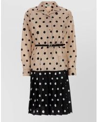 Fendi - Polka-Dot-Pattern Dress - Lyst