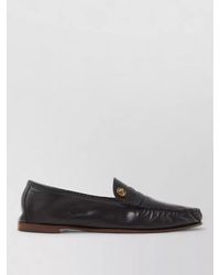 Versace - Loafers Tone Hardware Round Toe - Lyst