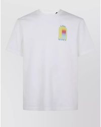 CASABLANCA - Cotton L'Arche Printed T-Shirt - Lyst