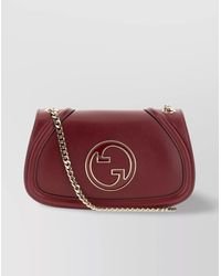 Gucci - Blondie Small Leather Shoulder Bag - Lyst
