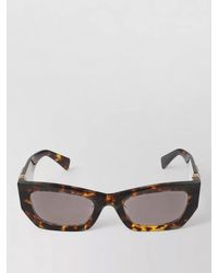 Miu Miu - Sunglasses Rectangular Thick Arms Model 0Mu 09Ws - Lyst