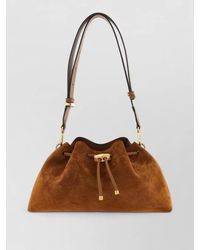 Jimmy Choo - Bon Bucket Shoulder Bag Suede Finish - Lyst