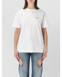 Off-White c/o Virgil Abloh - Floral-Print Cotton Jersey Short-Sleeve T-Shirt - Lyst