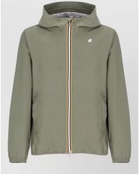 K-Way - Hooded Short Jacket Waterproof Lightweight Design - Lyst