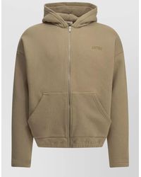 Autry - Cotton Zip Up Hooded Jacket - Lyst