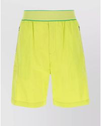 Bottega Veneta - Nylon Bermuda Shorts - Lyst